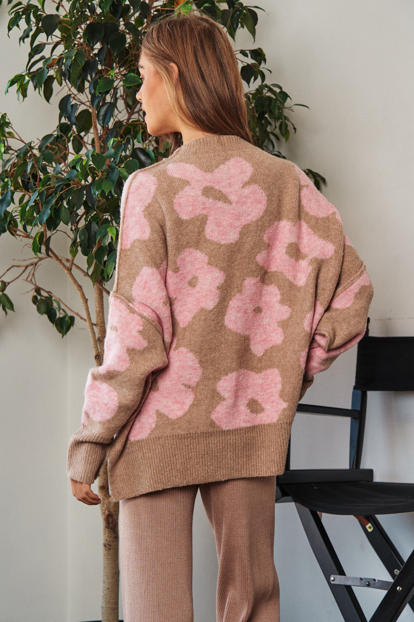 Floral Poppy Sweater